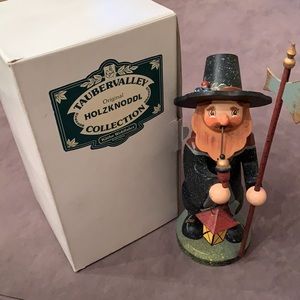 Kathe Wohlfahrt Night watchman Smoker Figurine
